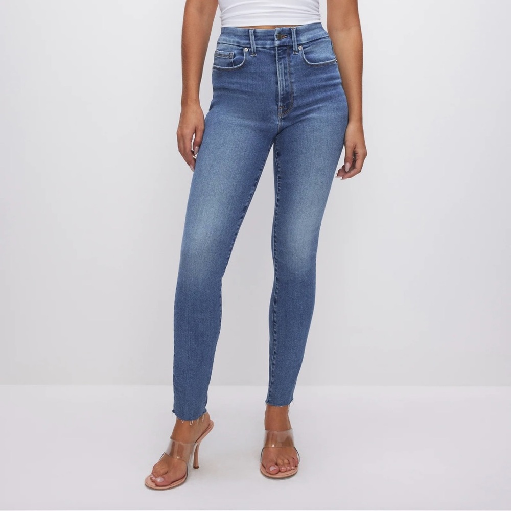 NAME YOUR PRICE • Good American Always Fits Good Waist Skinny Jeans Size 6-12